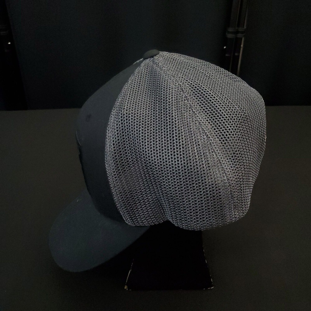 Columbia PHG Game Flag Hat Cap Fitted One Size Snapback Trucker Cap Black Logo - Picture 9 of 10